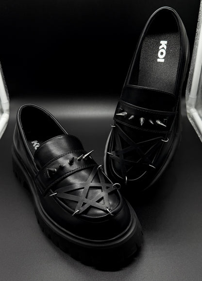 Spiked Loafers