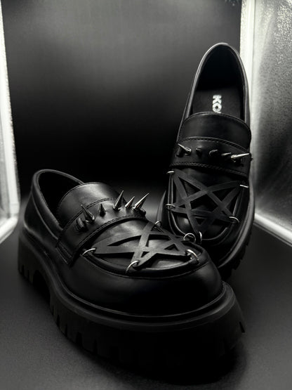 Spiked Loafers